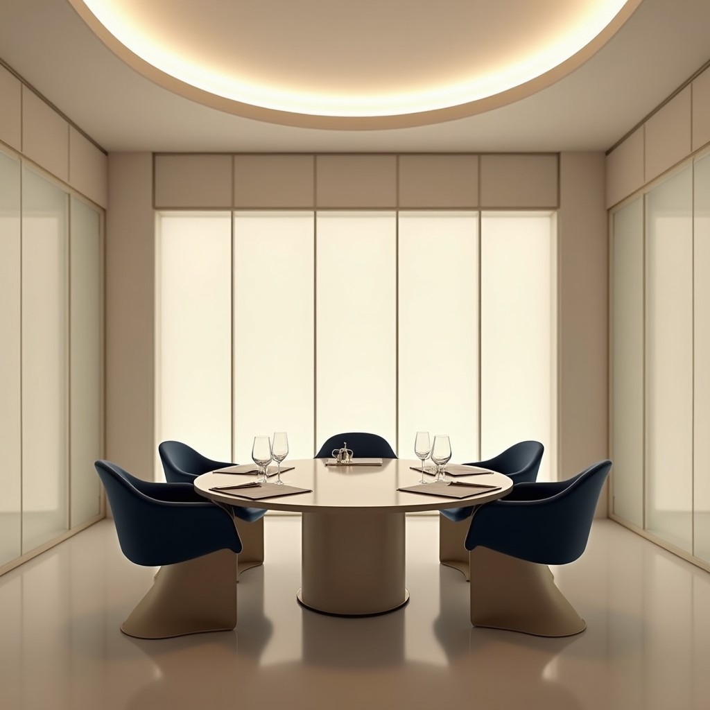Sala allestita per un workshop di sviluppo professionale